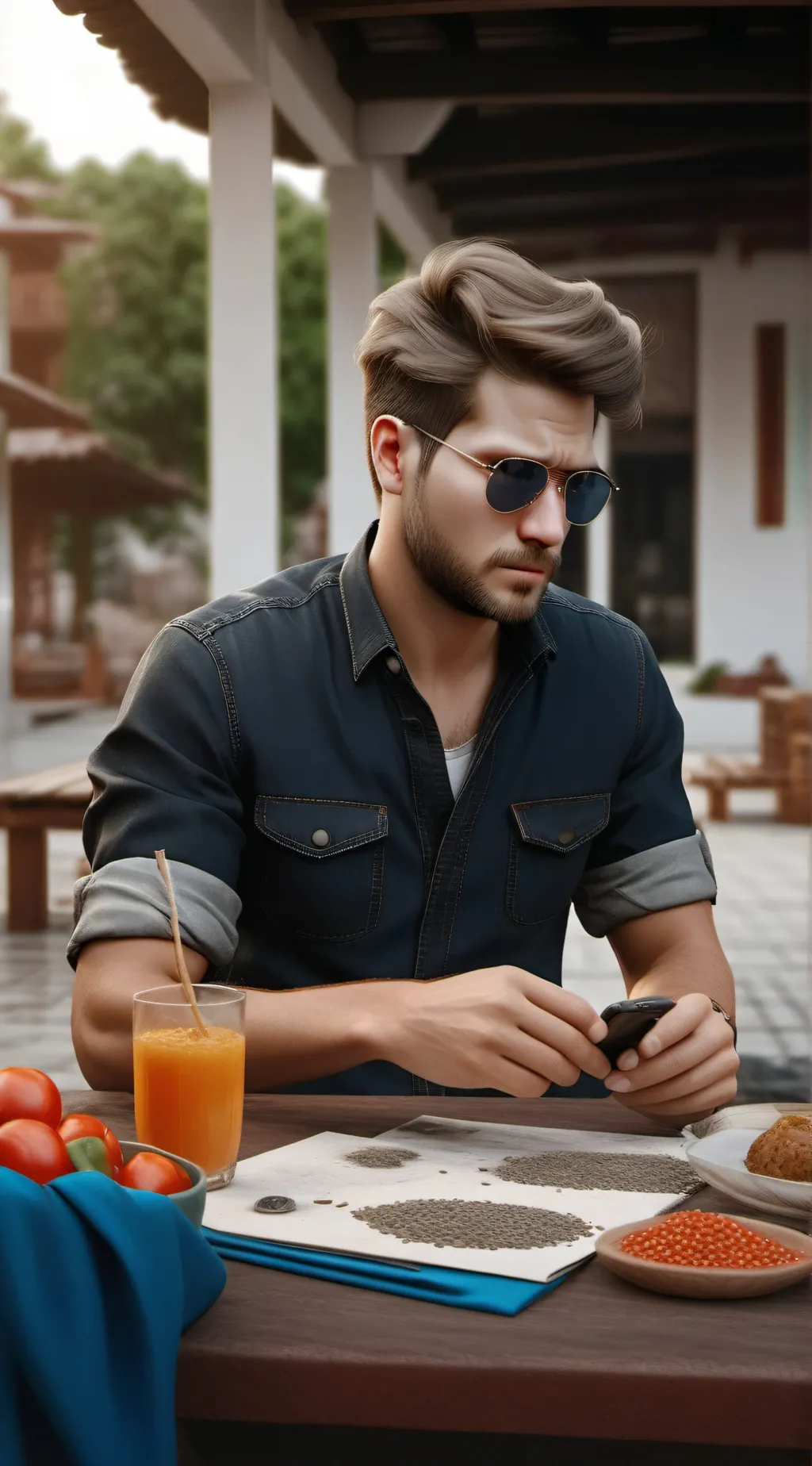 ai character: James  background