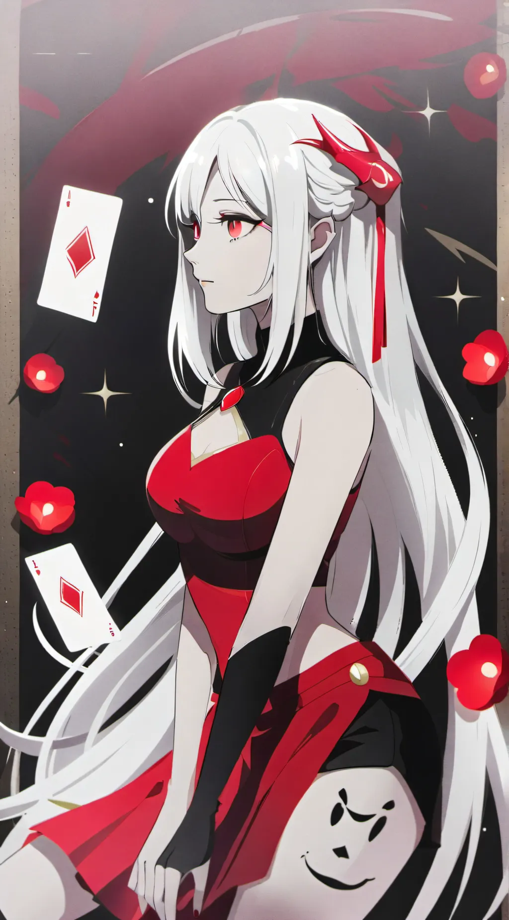 ai character: Luna background