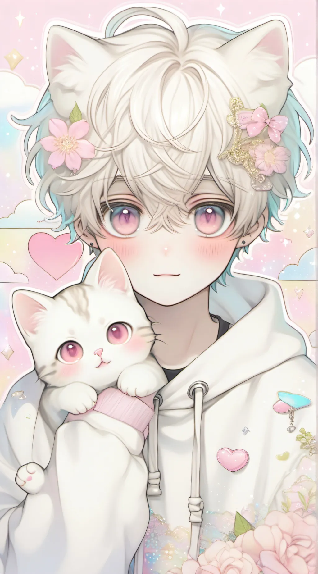 ai character: 😺ezra😺 background