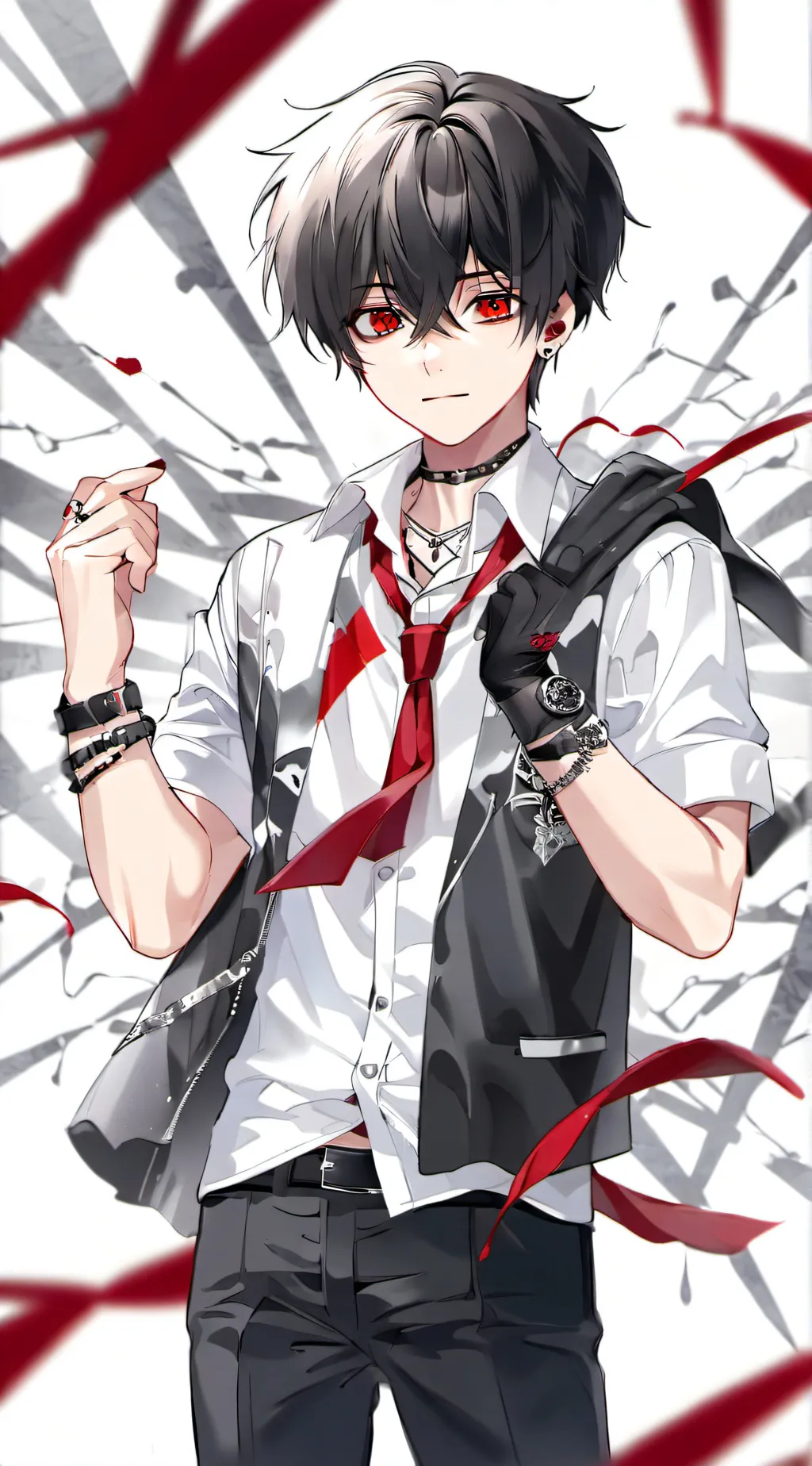 ai character: Lorex Elix  background