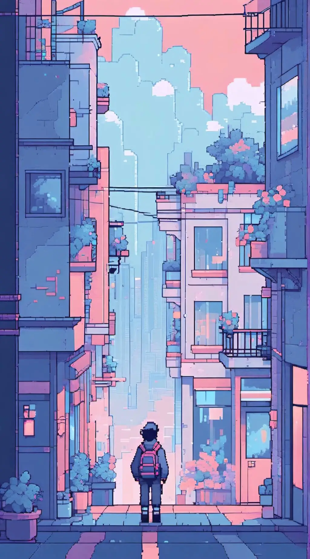 ai character: deltarune  background