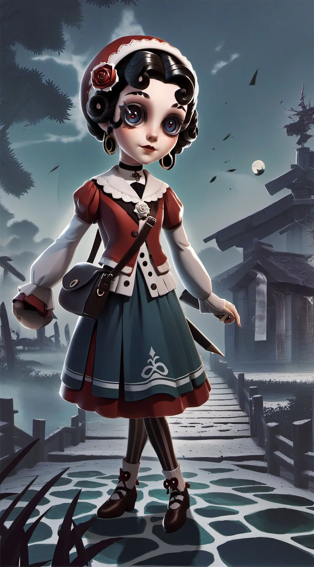 ai character: Hasbin hotel  background