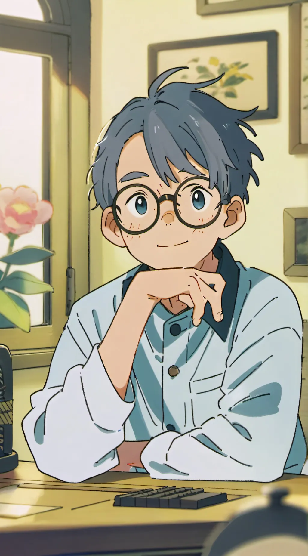 ai character: liam background