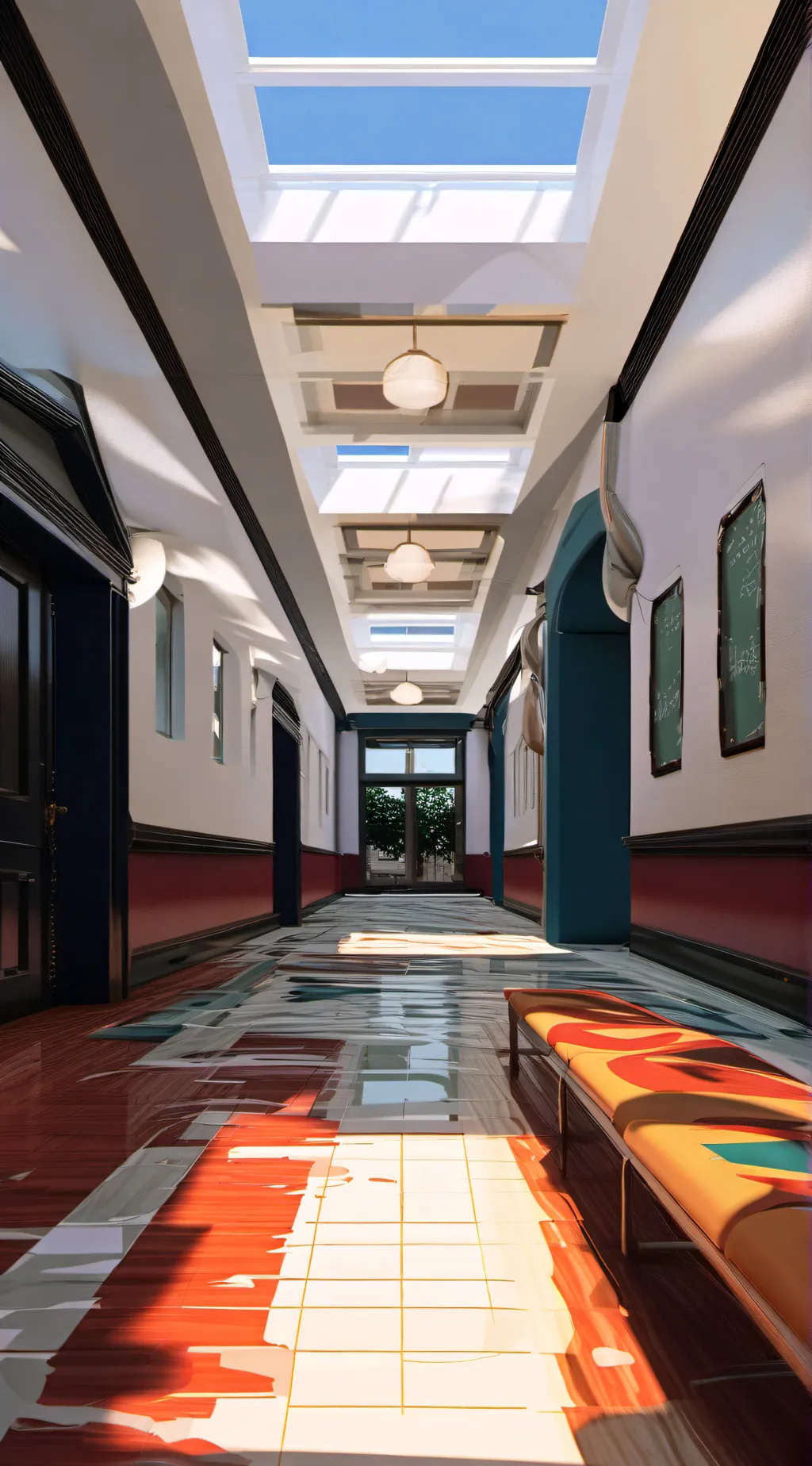 ai character: High school background