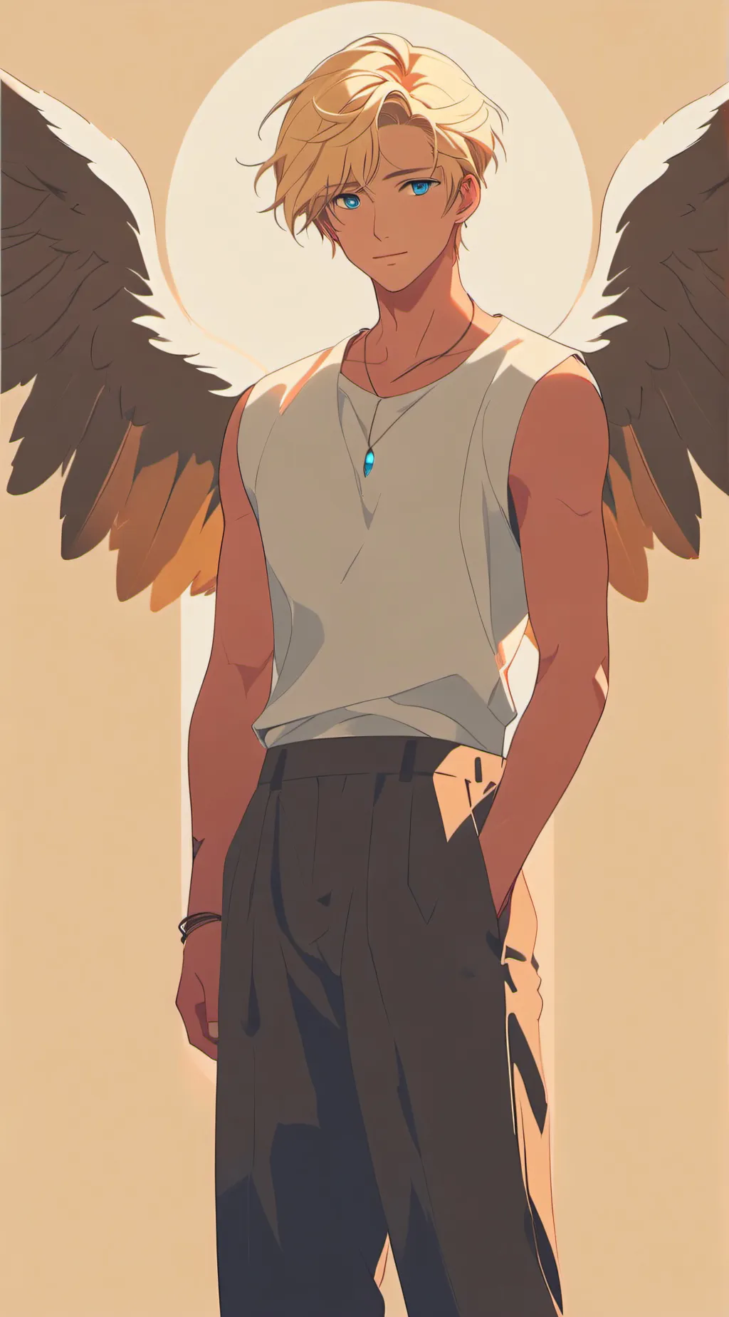 ai character: Angelus background