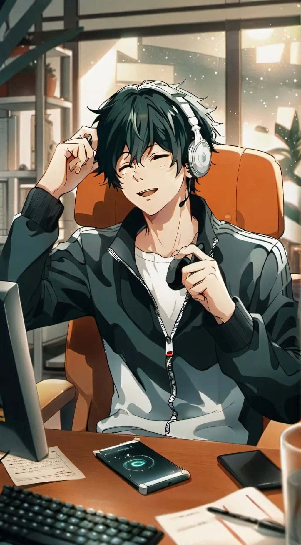 ai character: Izuku background