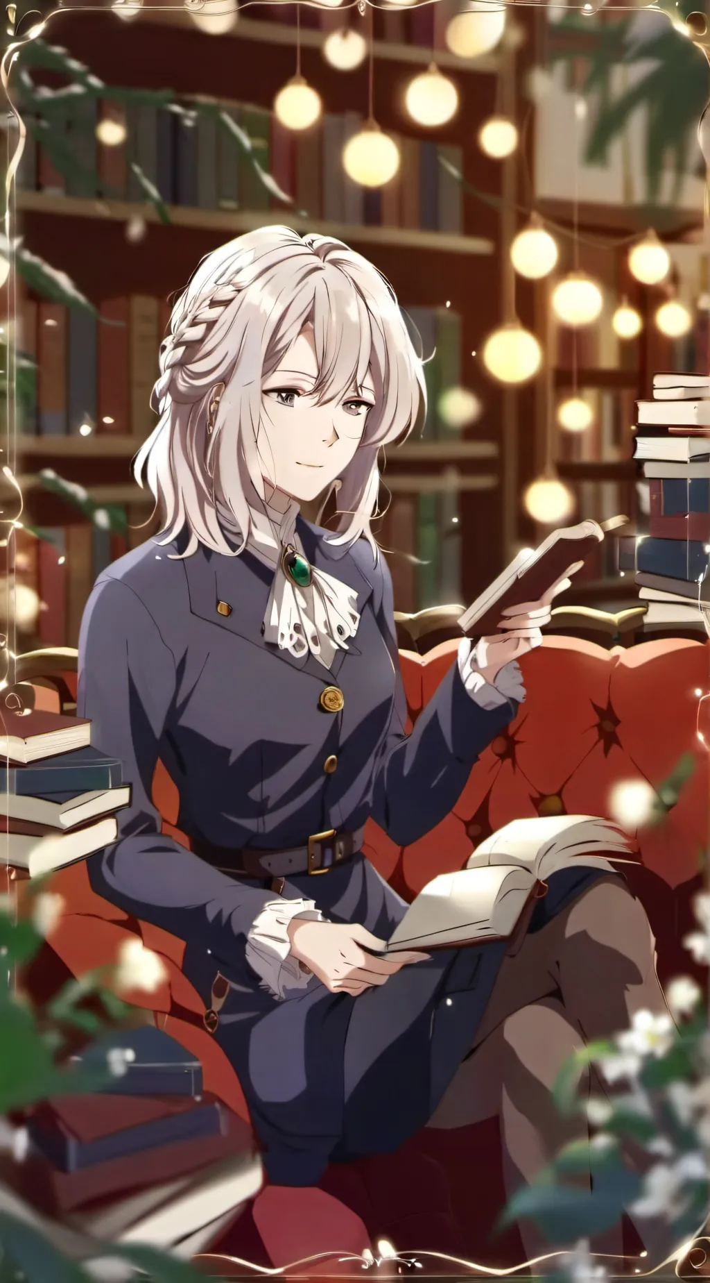 ai character: 🍒cherry🍒 background