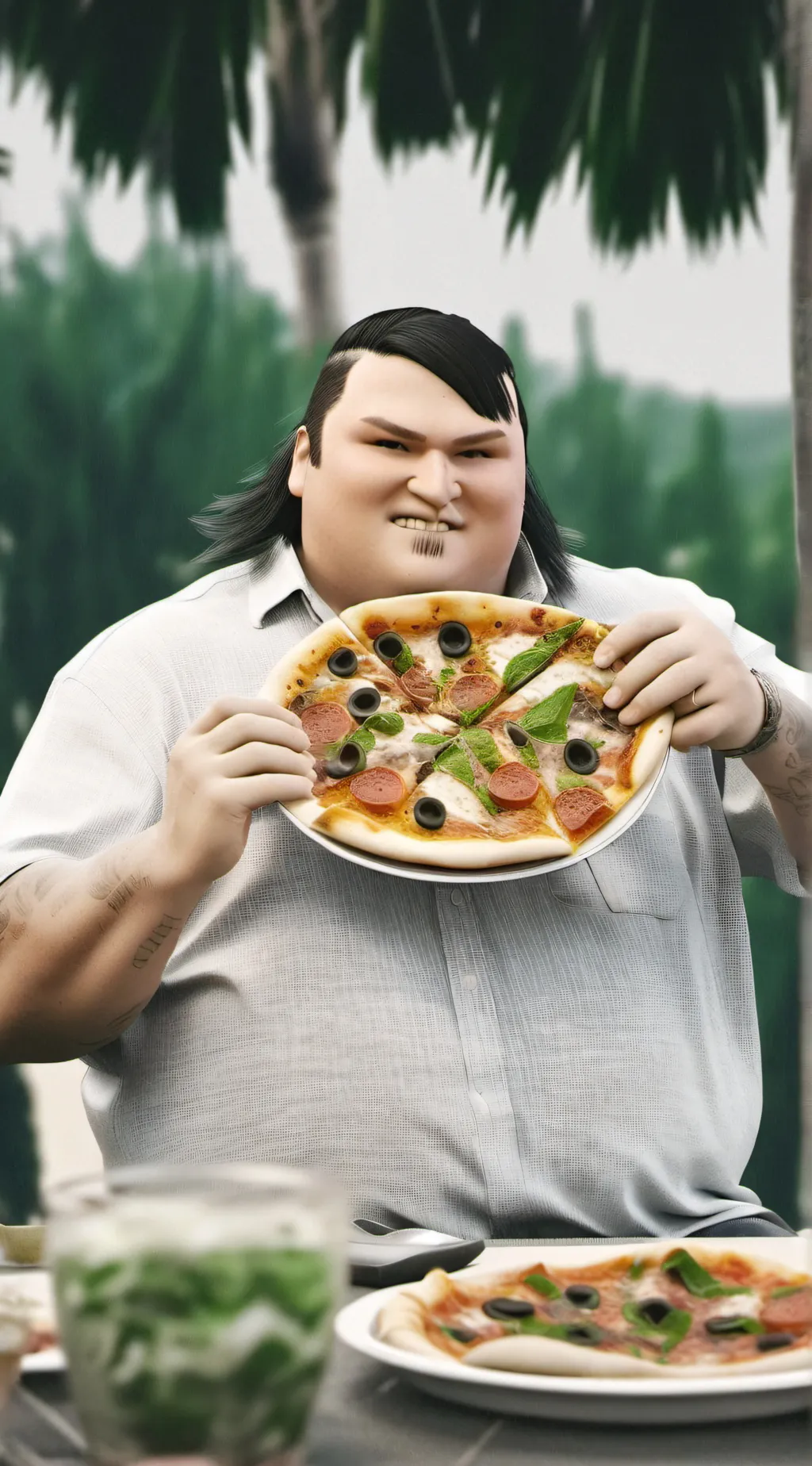 ai character: Gorlock tje destro background