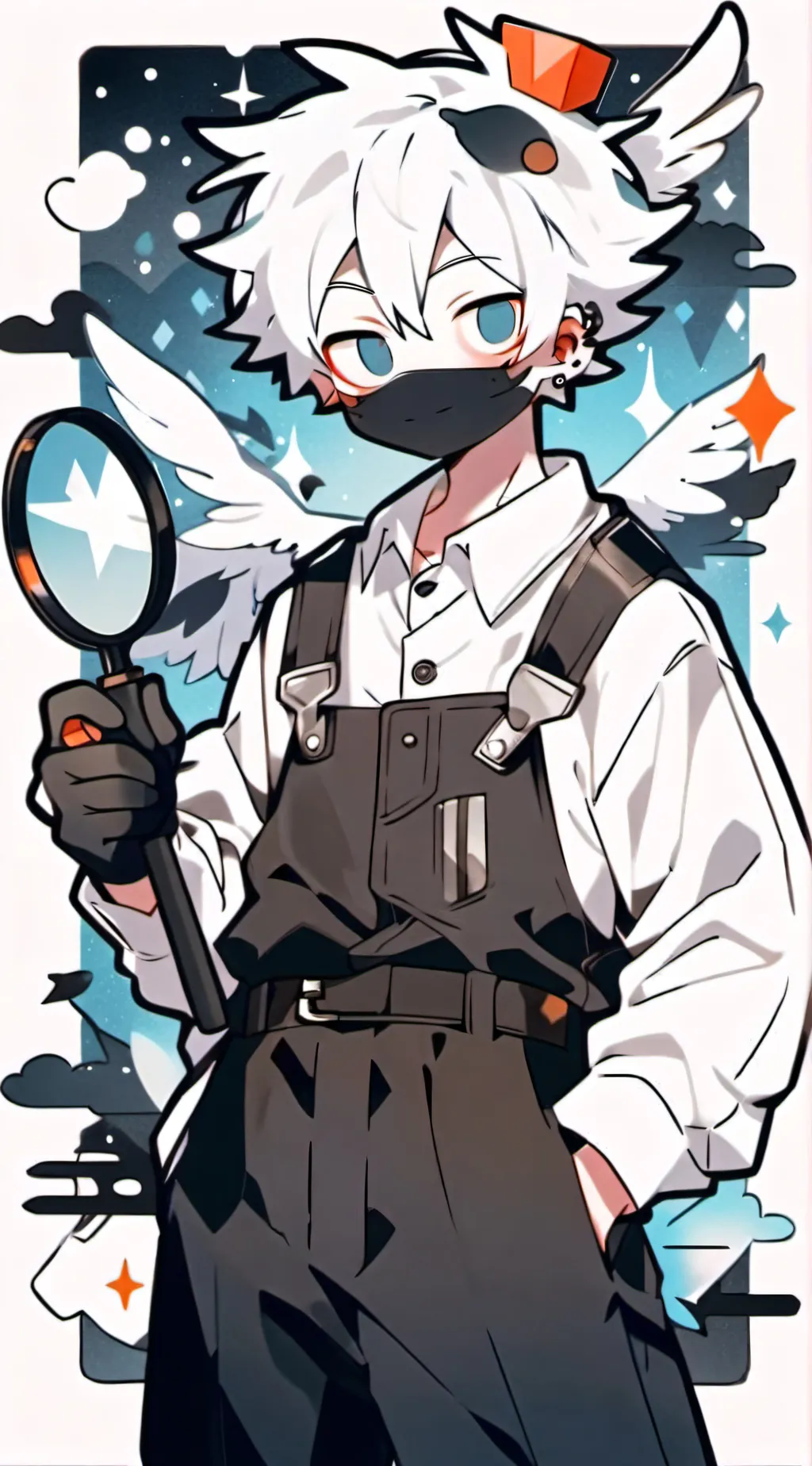 ai character: Villain Ark Engel background