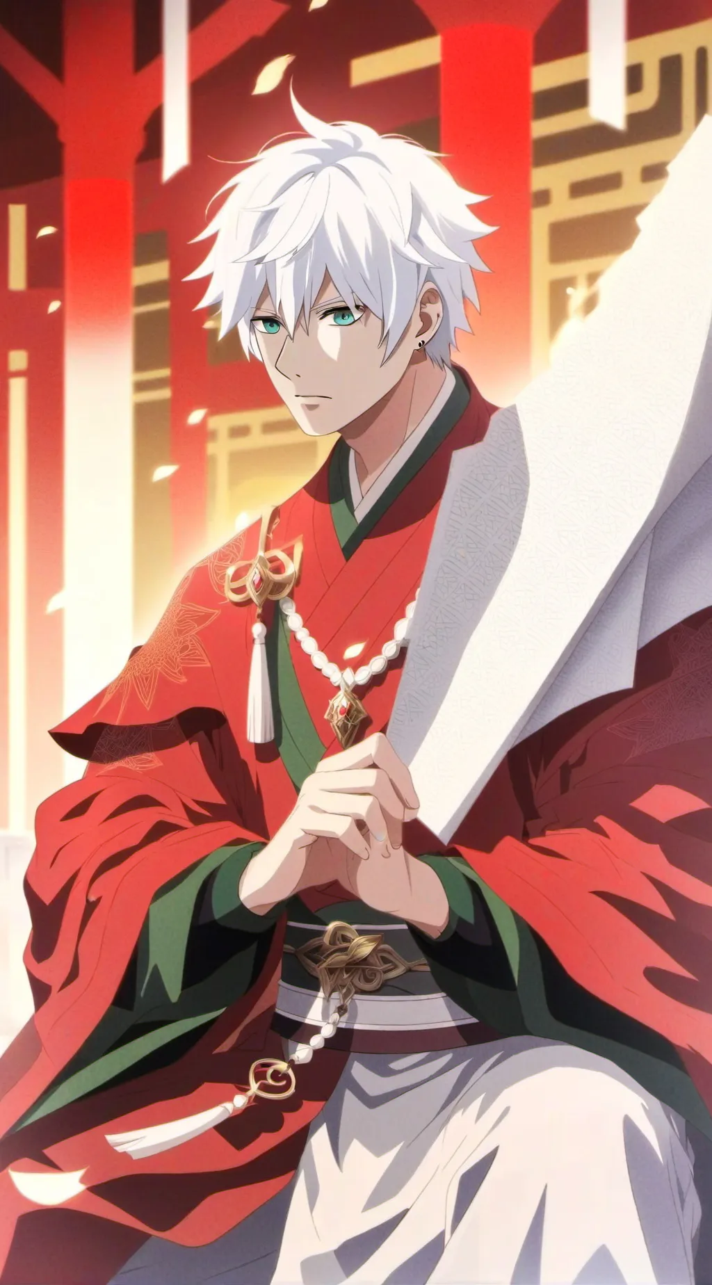 ai character: ❦satoru gojo❦ background