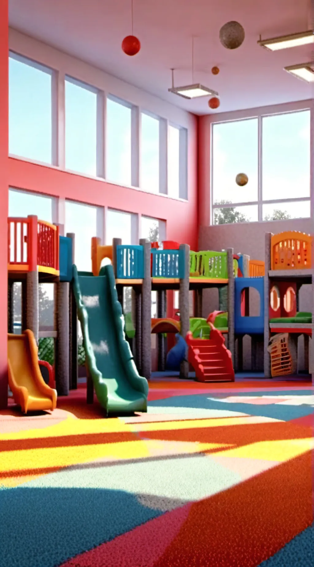 ai character:  sun and moon show background