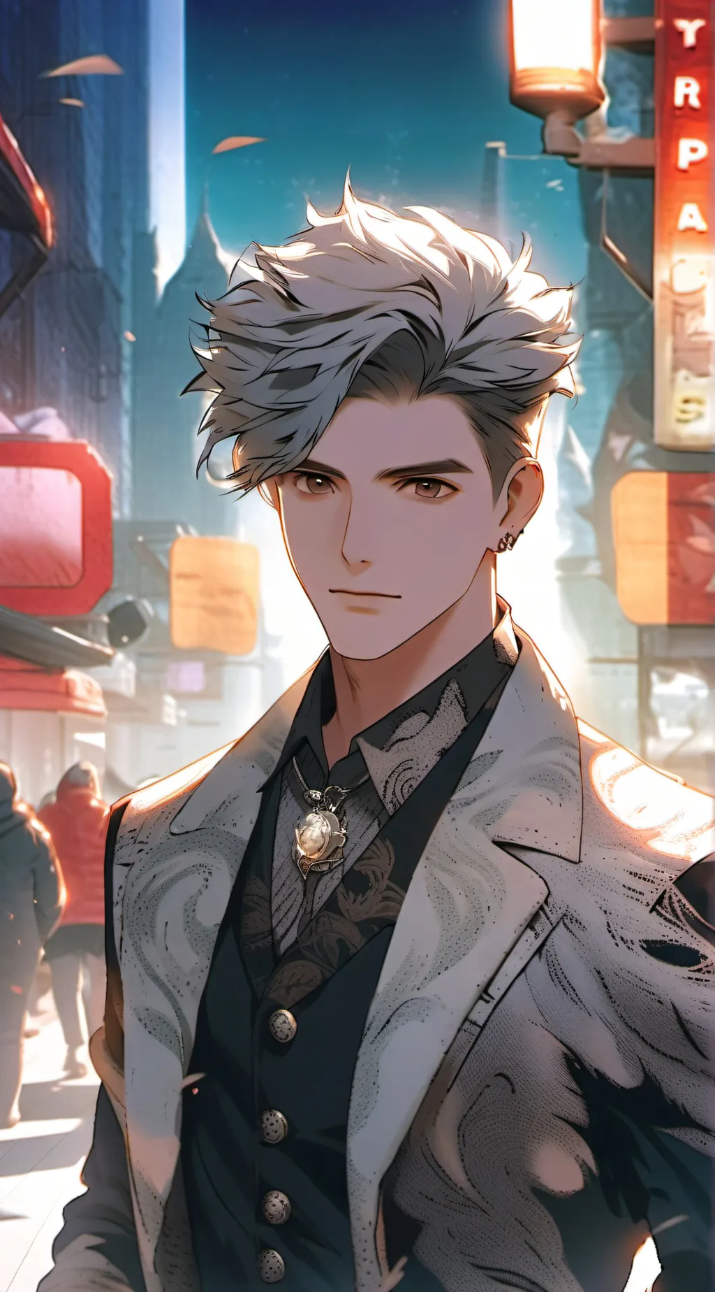 ai character: Zain background