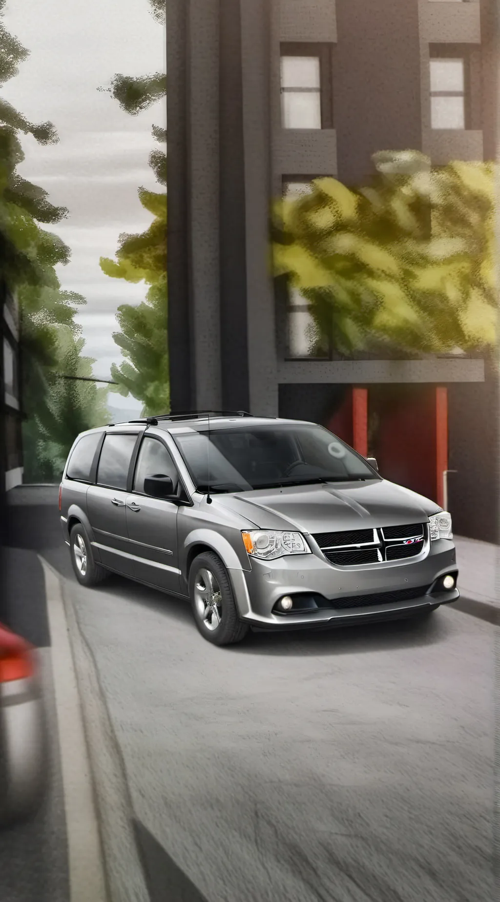 ai character: caravan background