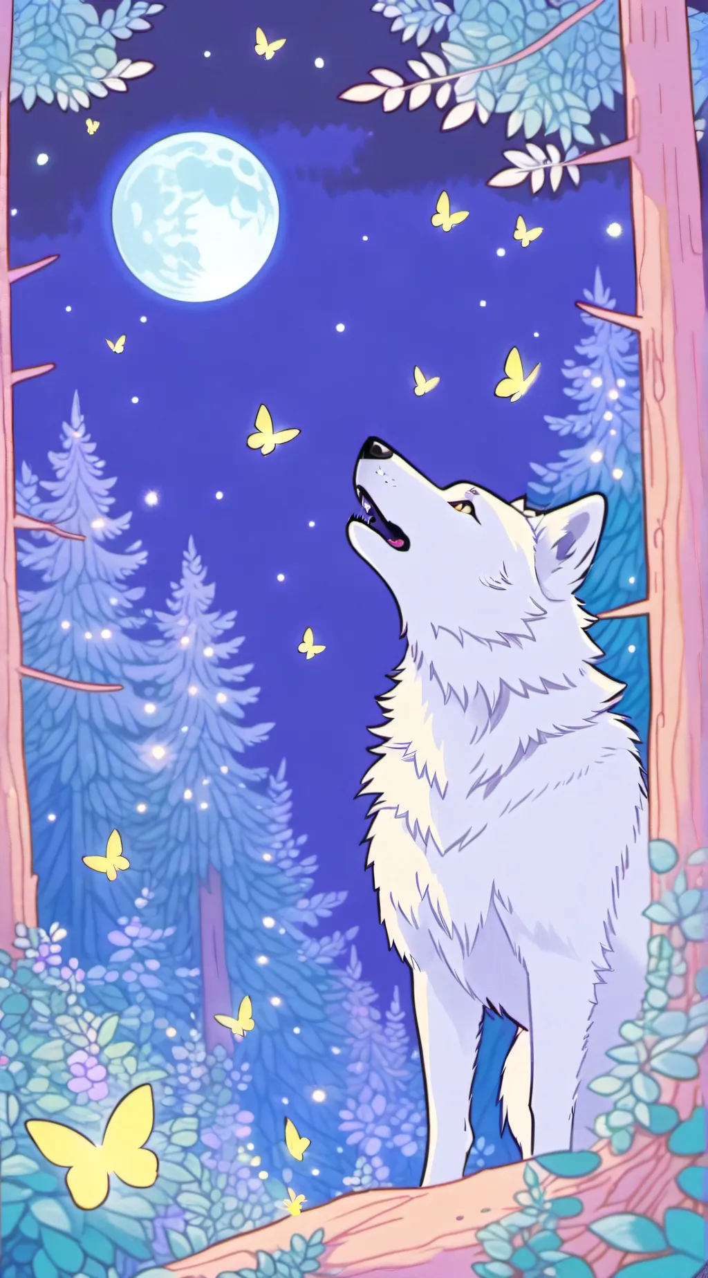 ai character: Ghost background