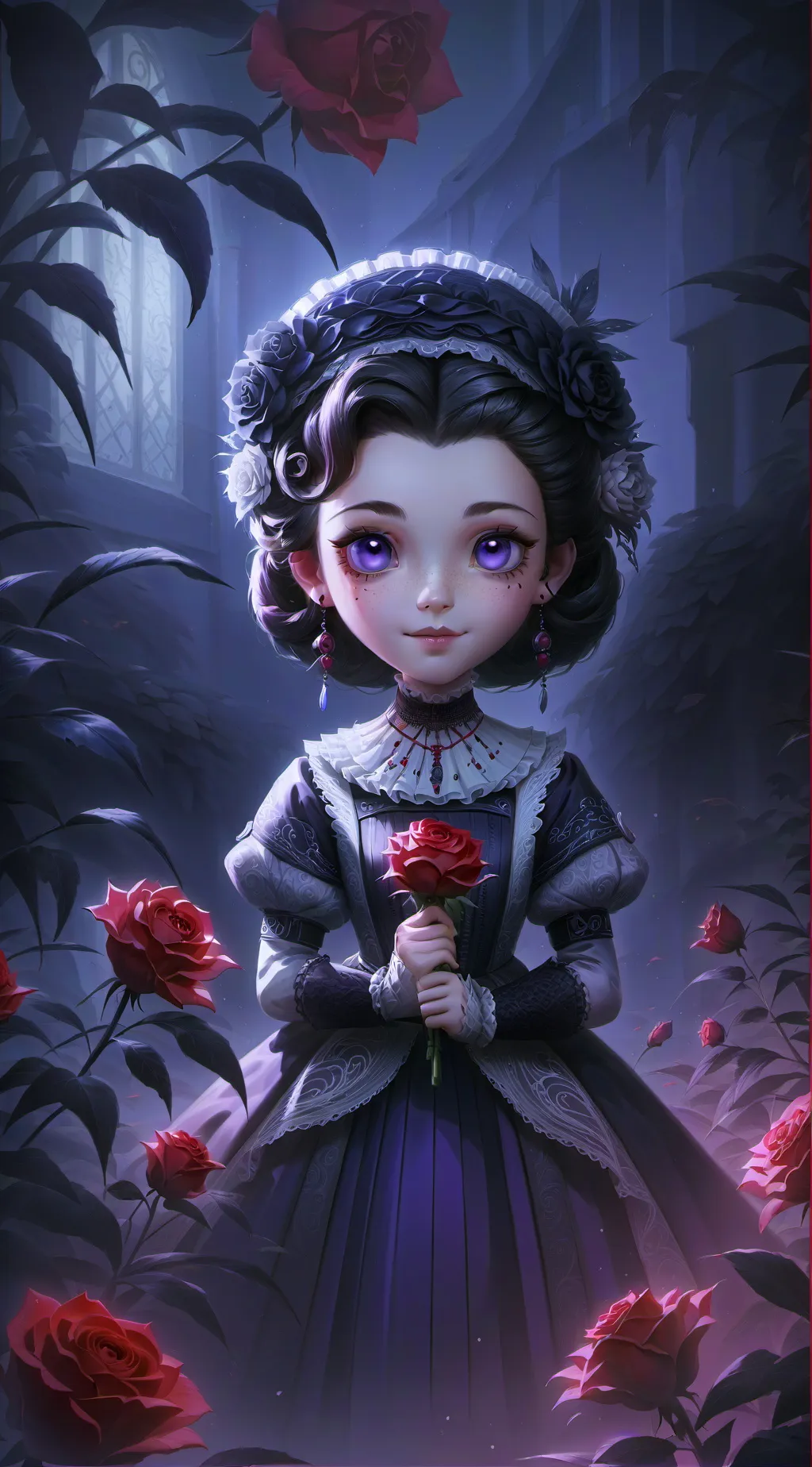 ai character: Doll background