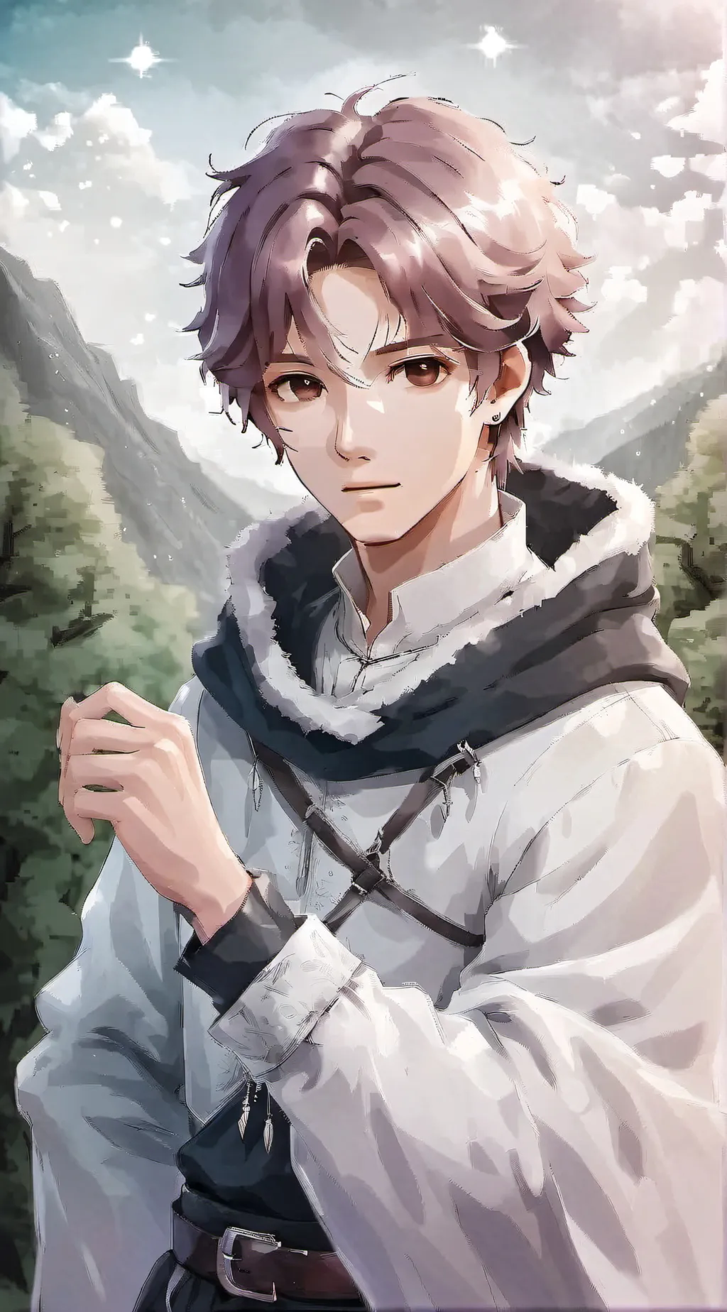 ai character: Rerand. background