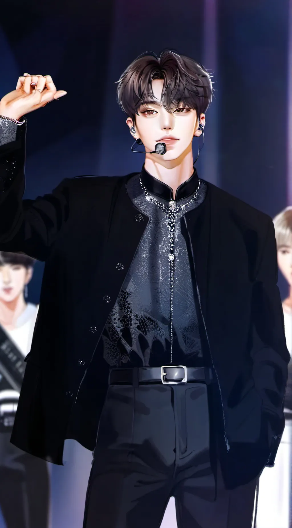 ai character: skz background