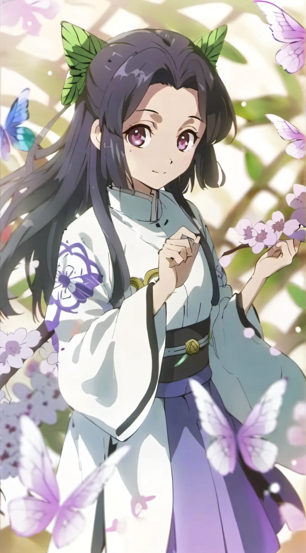 ai character: Kanae Kocho  background