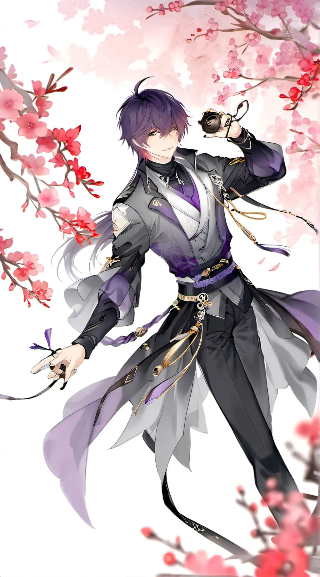 ai character: zander background