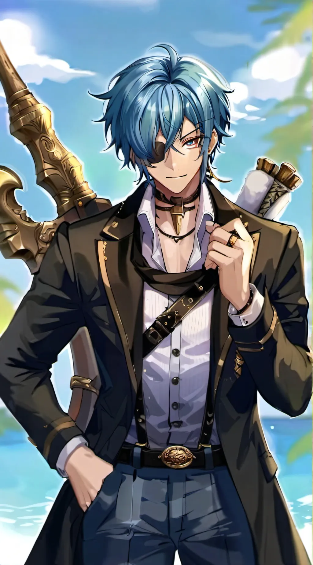 ai character: Kaeya background