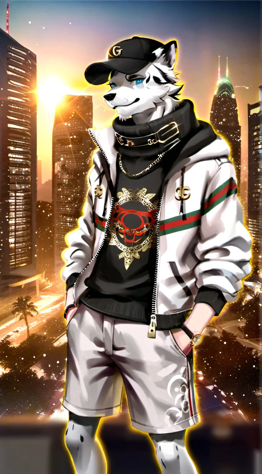 ai character: Leo background