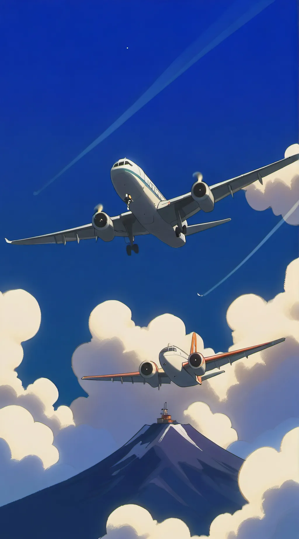 ai character: FPE Plane background