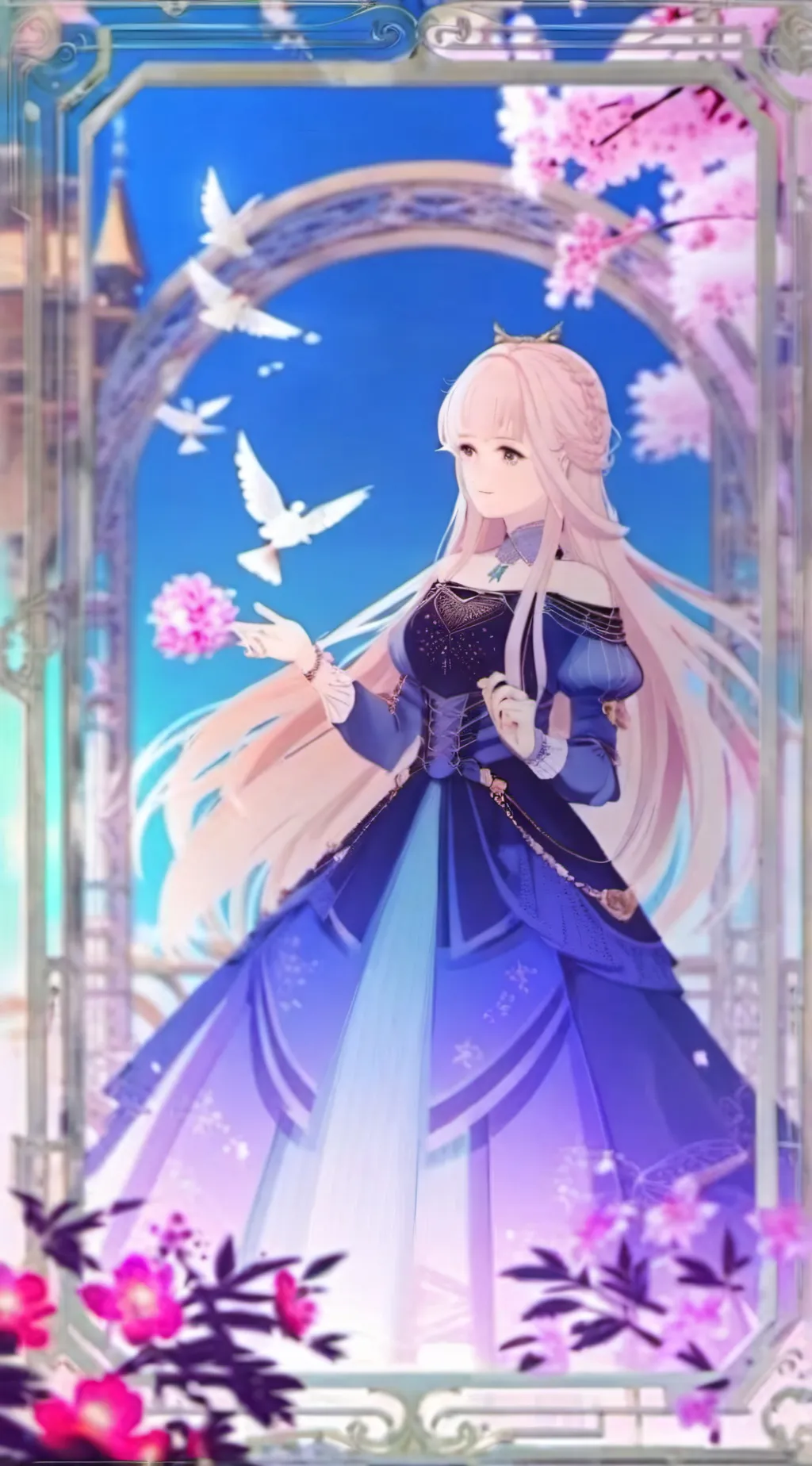 ai character: Queen Eliza background