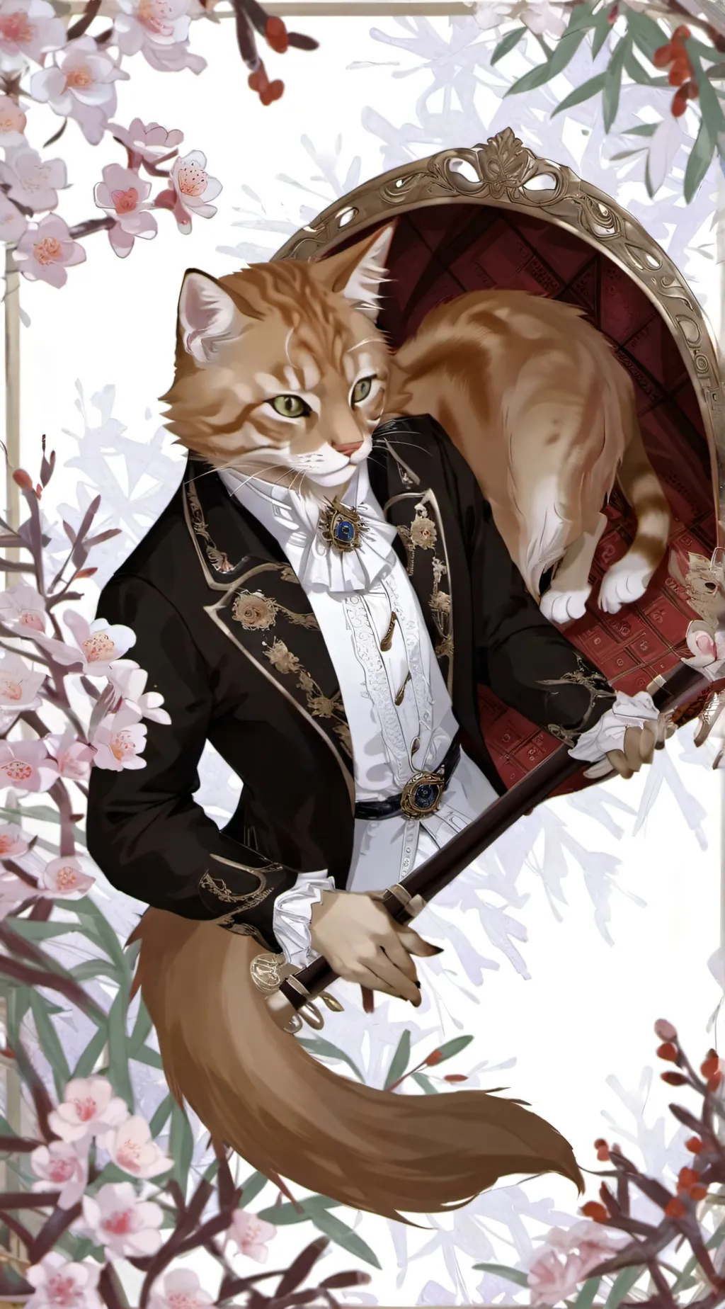 ai character: my cat background