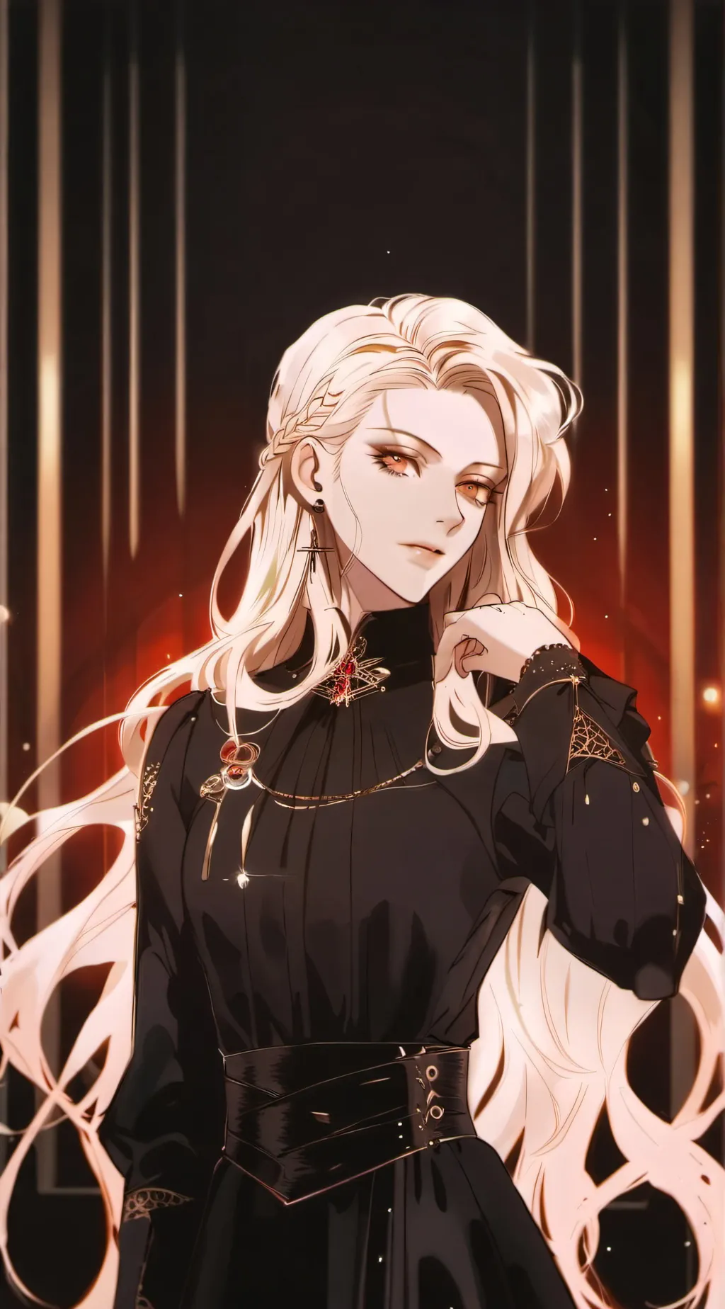 ai character: Keira goldenfon  background