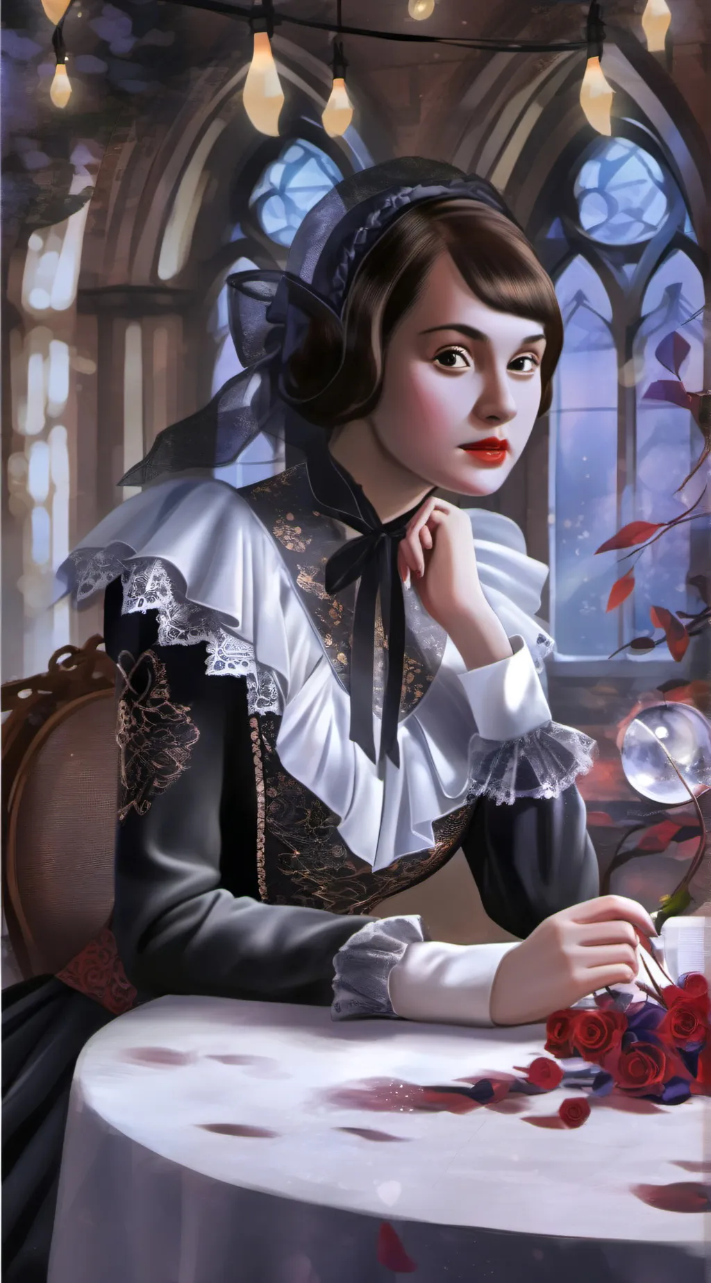 ai character: hhx hxfhfe background