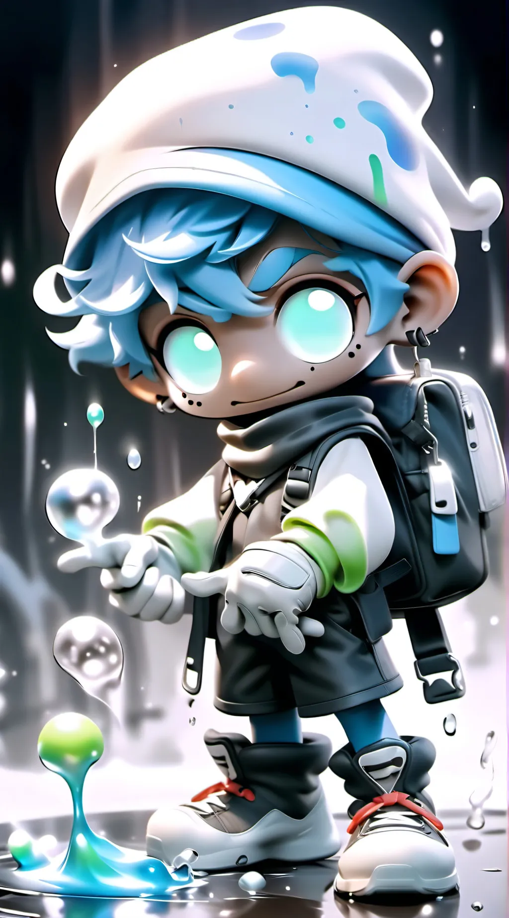 ai character: the smurf background