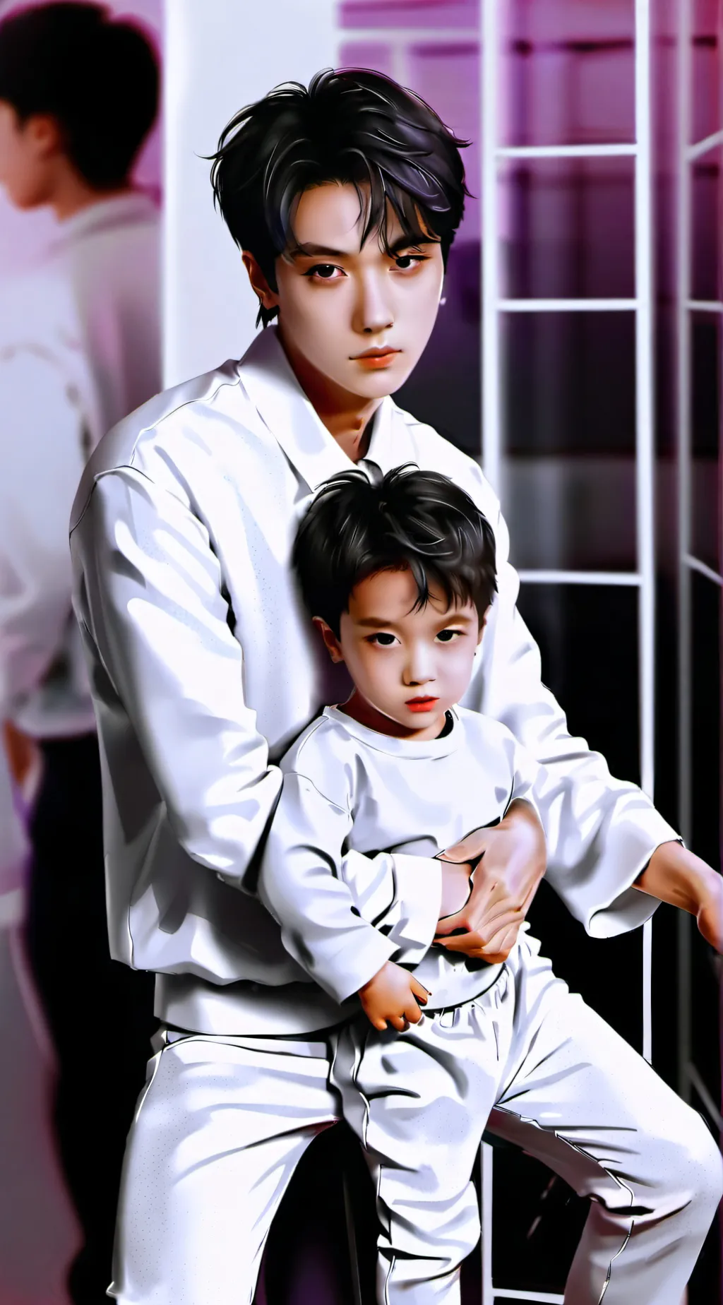 ai character: JunSeo background