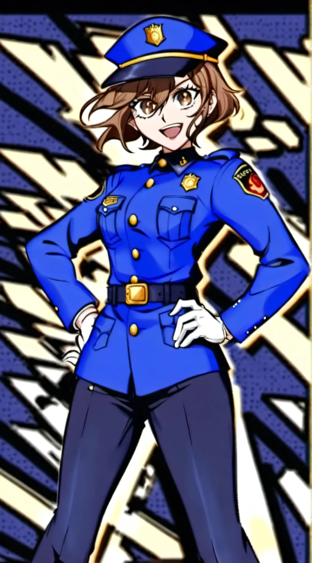 ai character: Myla👮‍♀️ background