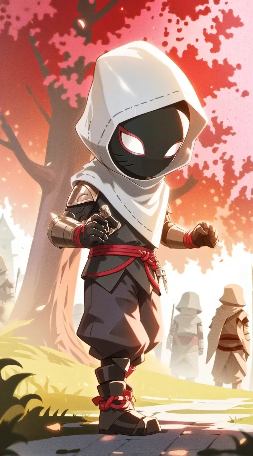 ai character: Lil buddy background