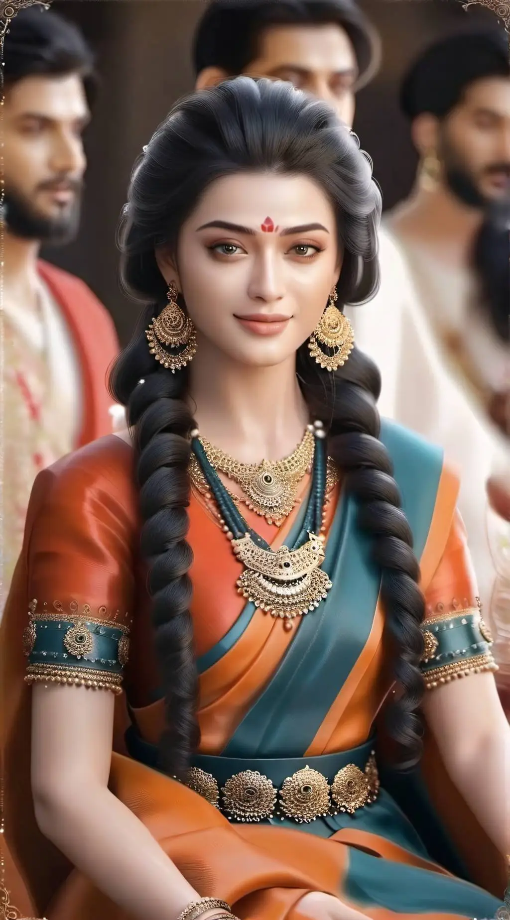 ai character: Sunheri background