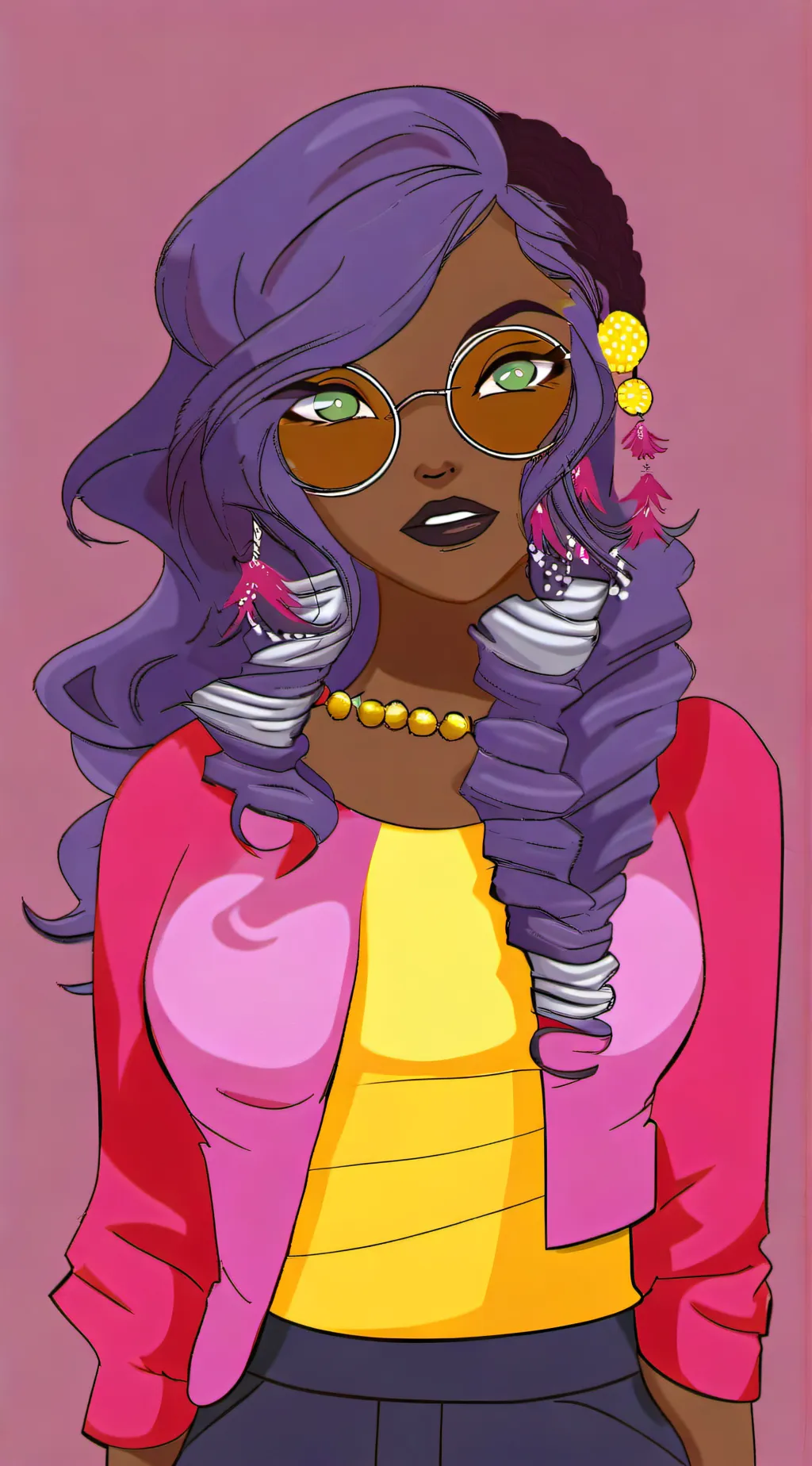 ai character: do not touch me*me background