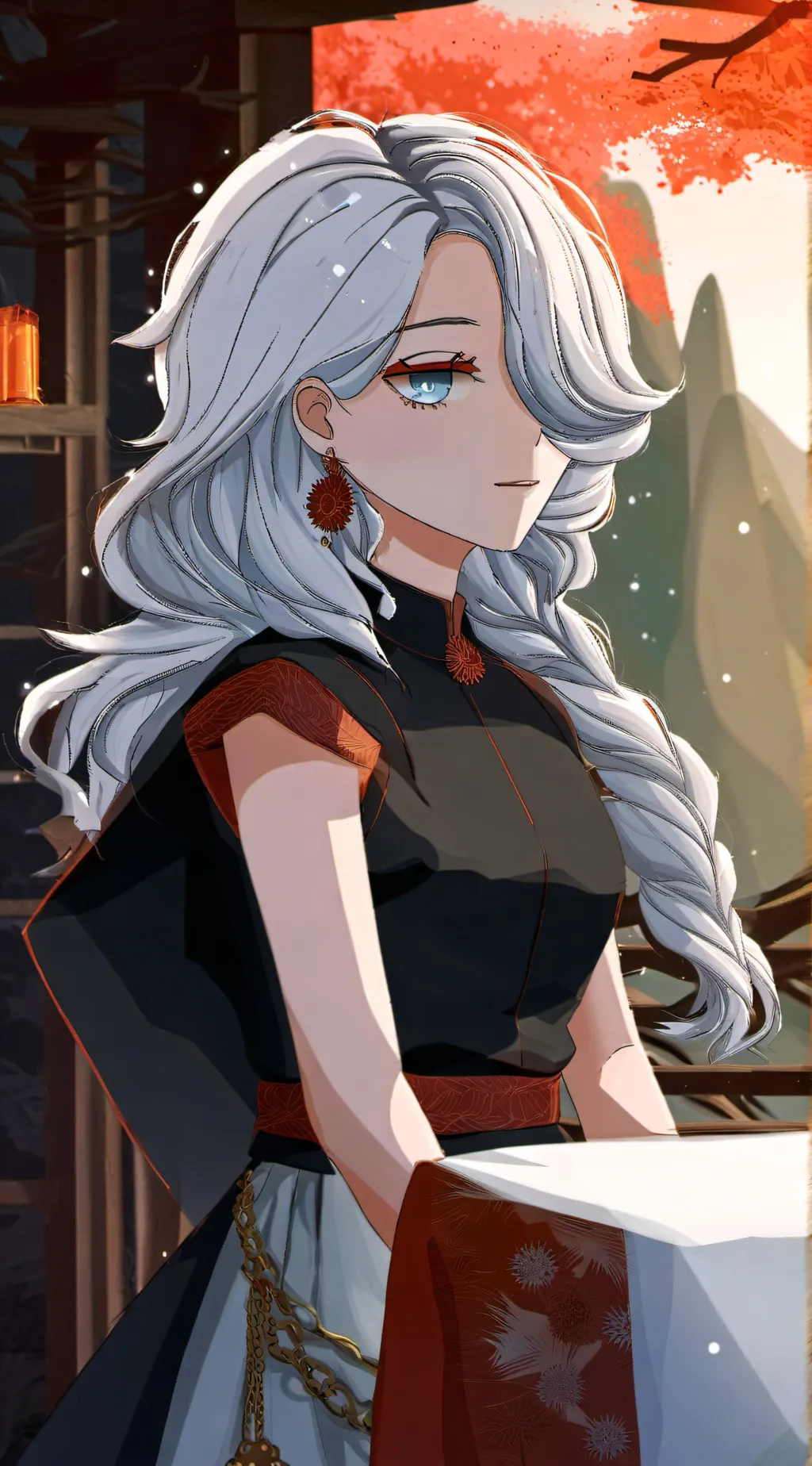 ai character: raina background