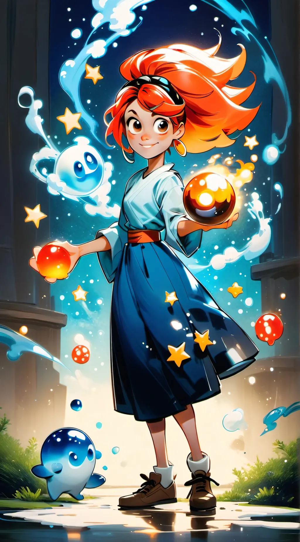 ai character: Inside out background