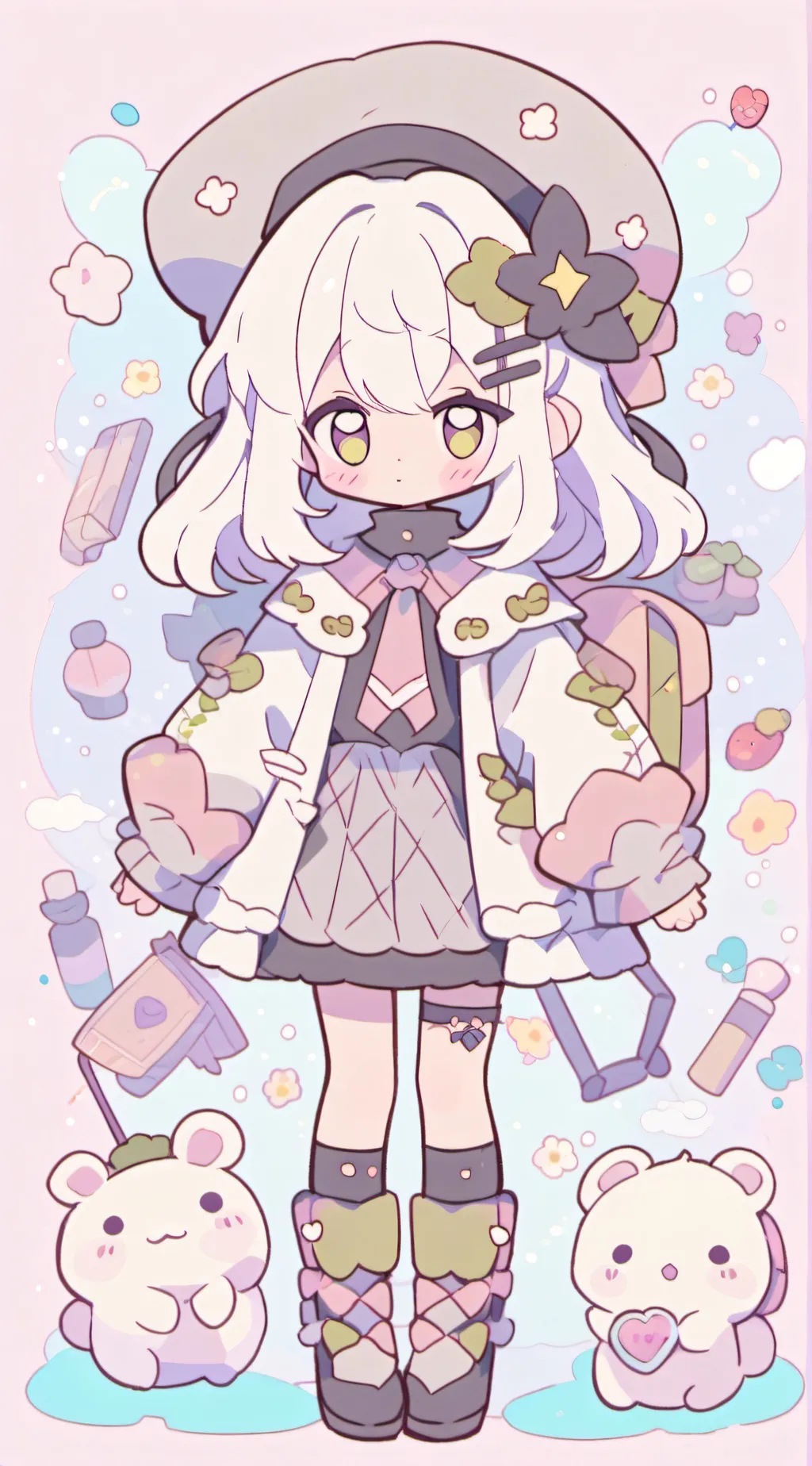 ai character: Lily background