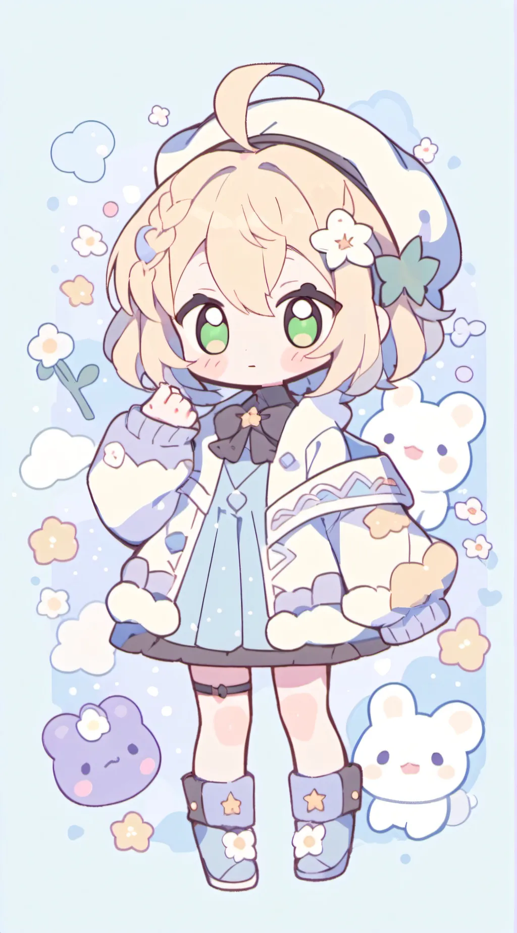 ai character: ×• Sophia ×• background