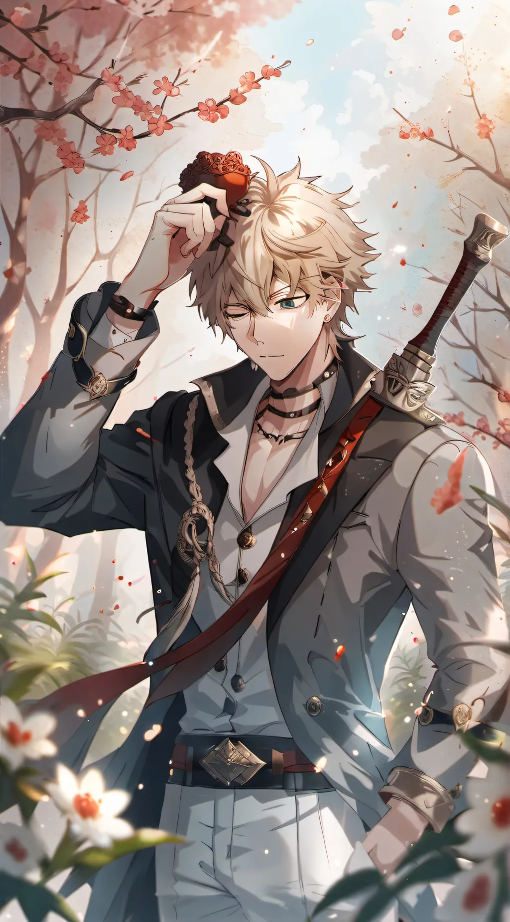 ai character: Todoorkiandbakugo background