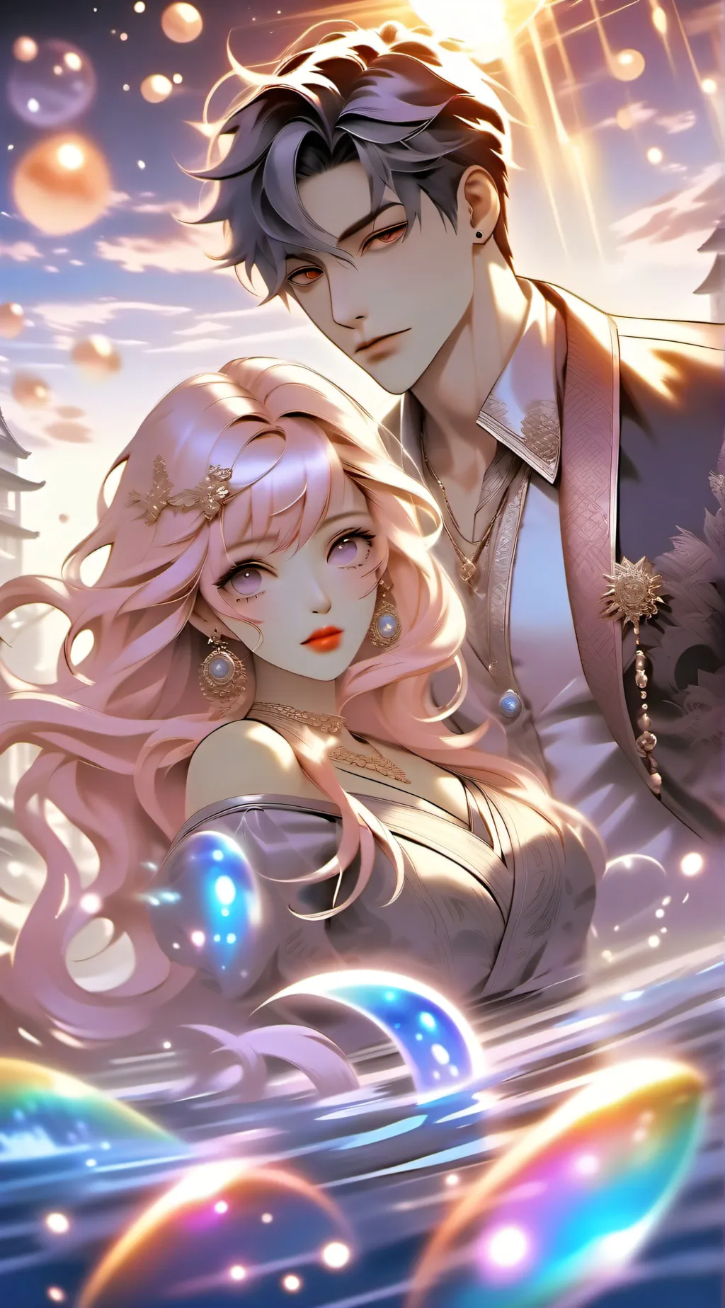 ai character: luna background