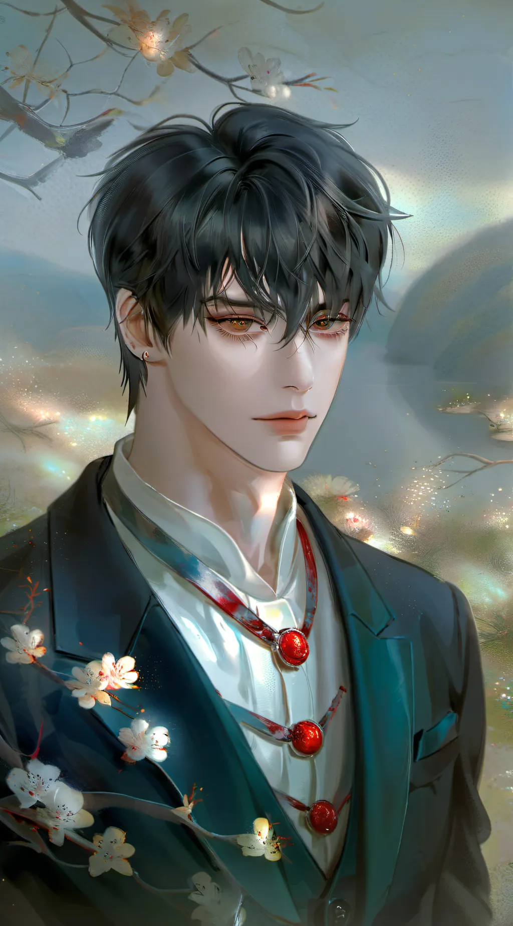 ai character: ☆San☆ background