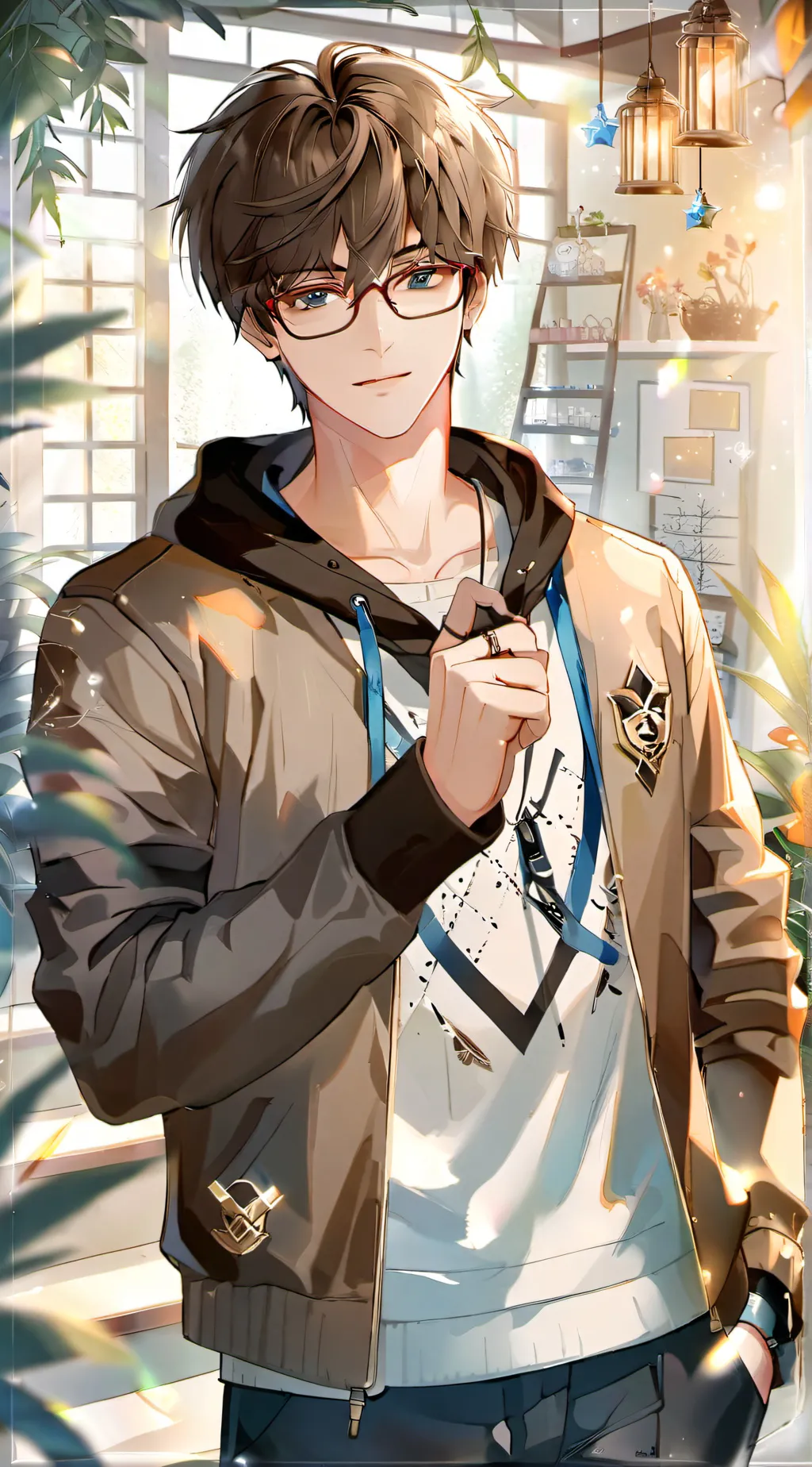 ai character: Wesley background