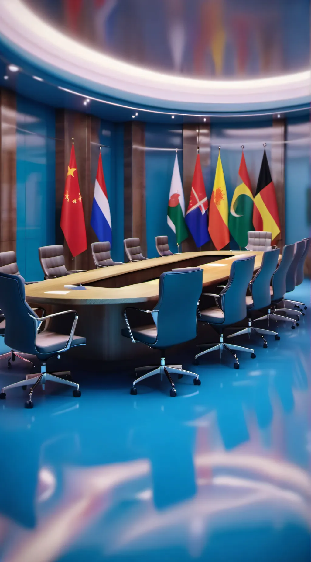 ai character: IMF, NATO, WTO, WB background