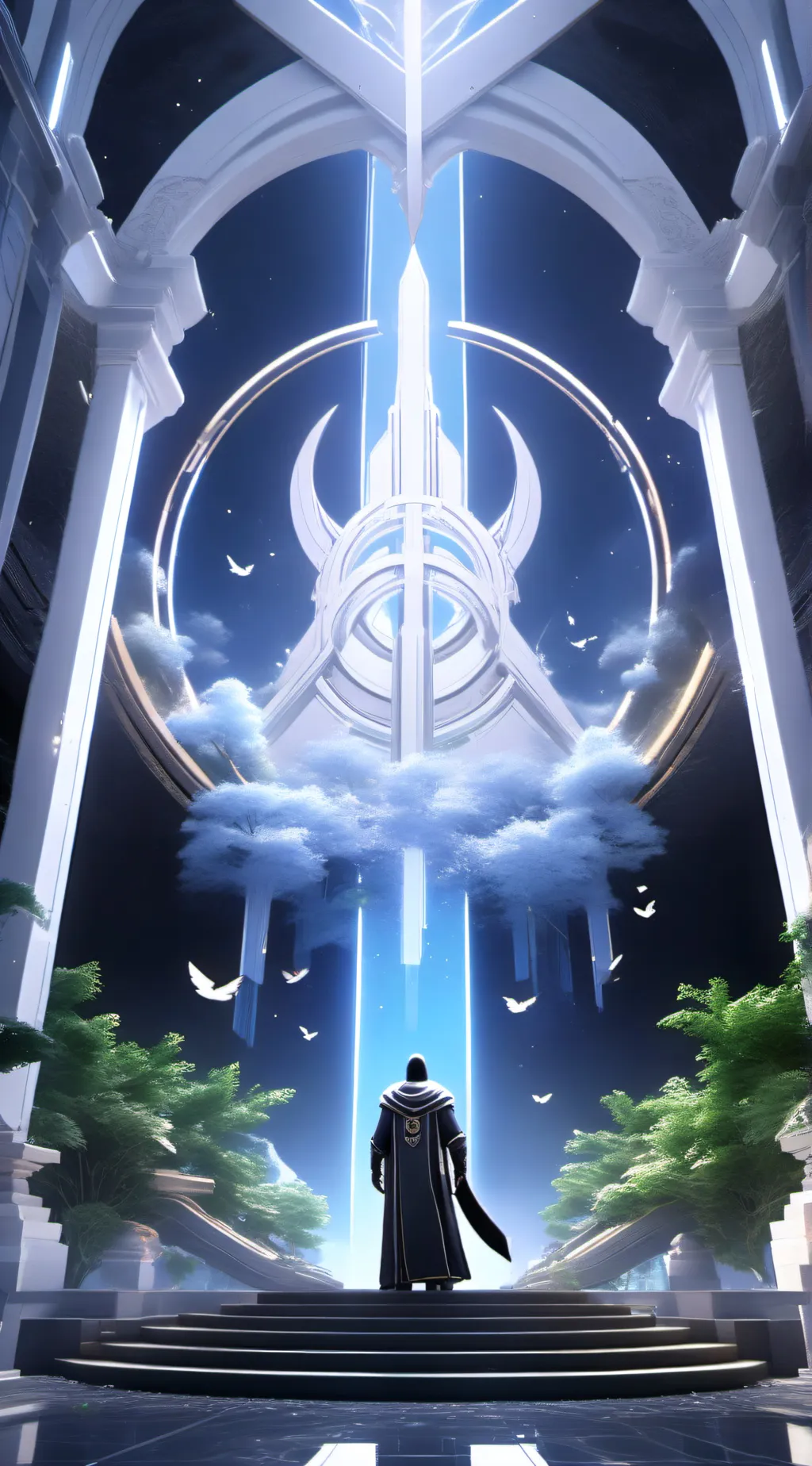 ai character: Lordheaven  background