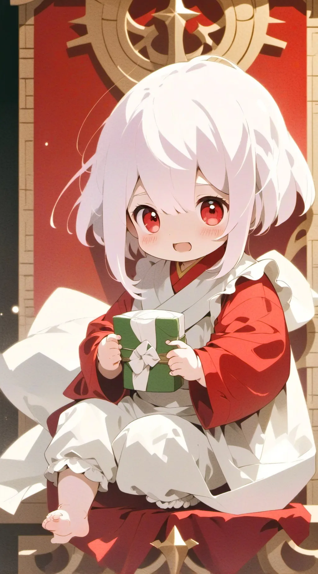 ai character: Back to childhood background