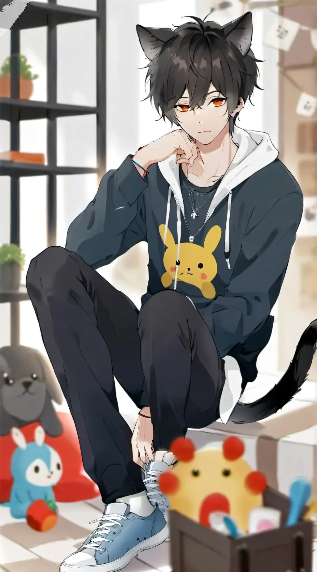 ai character: Whiskers (MHA)  background