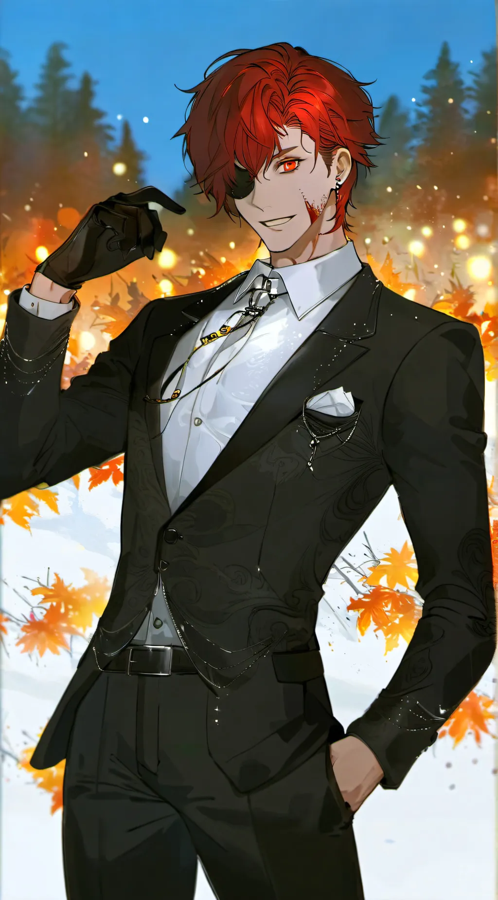 ai character: Aaron/ Villain  background