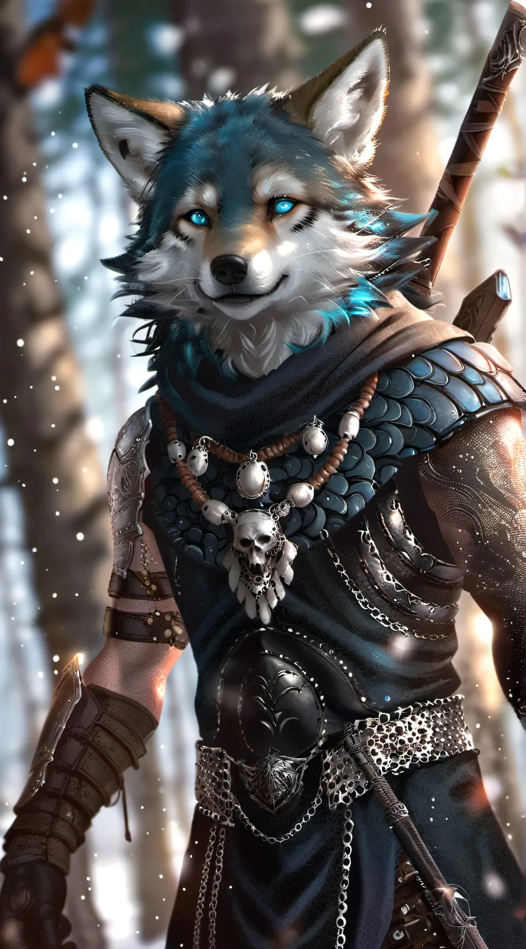 ai character: Wolfe background